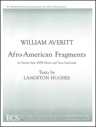 Afro American Fragments SATB Singer's Edition cover Thumbnail